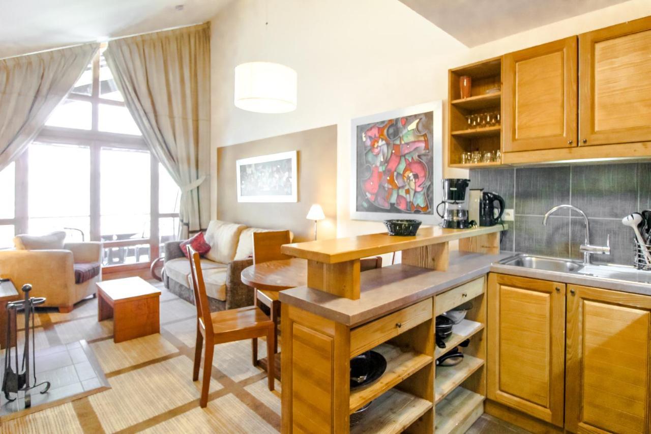 Les Terrasses D'Eos, 1-Bed Apartment With Fireplace, Ski In, Ski Out Flaine Exterior foto