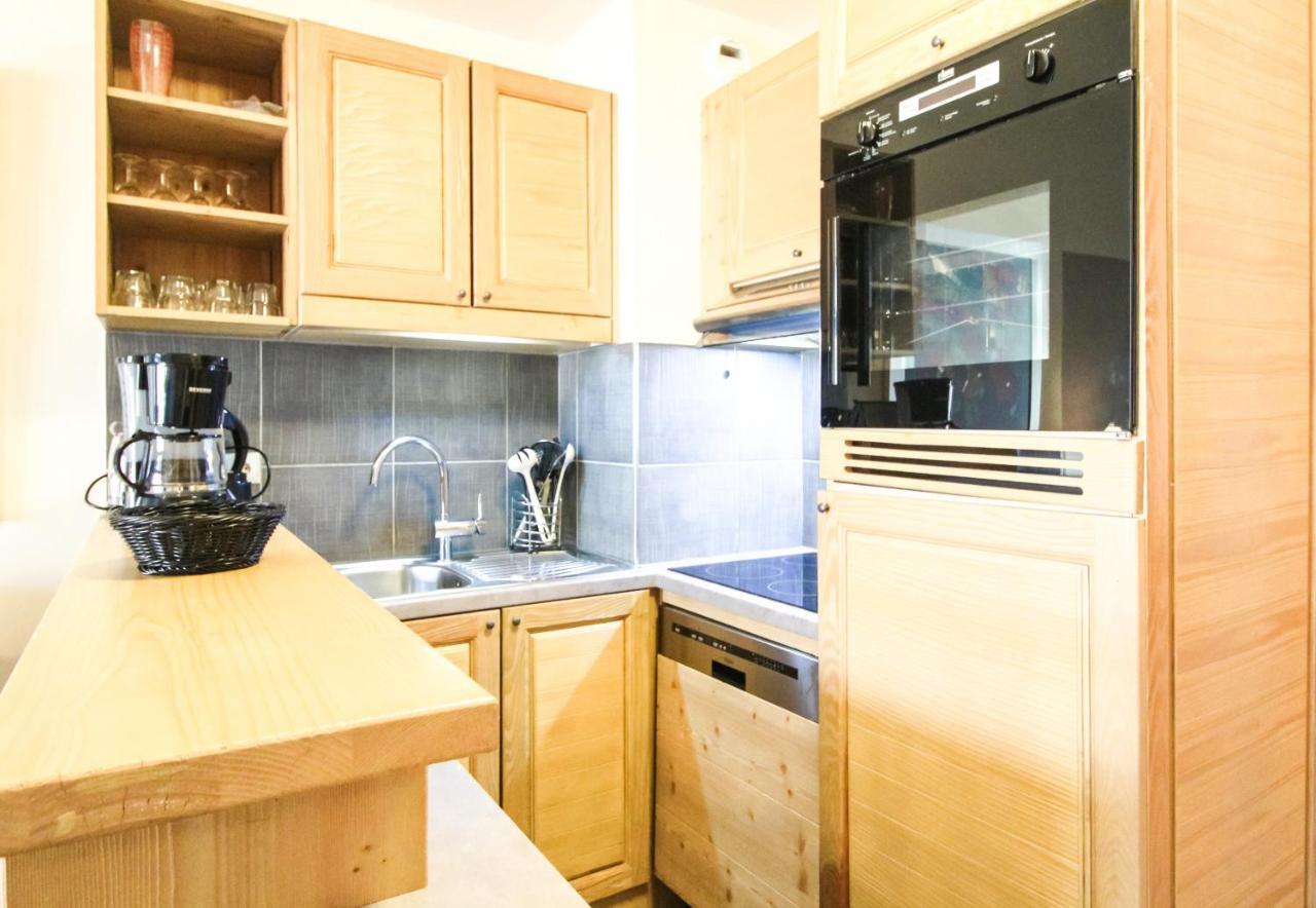 Les Terrasses D'Eos, 1-Bed Apartment With Fireplace, Ski In, Ski Out Flaine Exterior foto