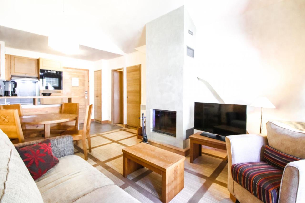 Les Terrasses D'Eos, 1-Bed Apartment With Fireplace, Ski In, Ski Out Flaine Exterior foto